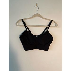 Lululemon Women’s Sports Bra Ebb To Street Black Wireless Convertible Size 8